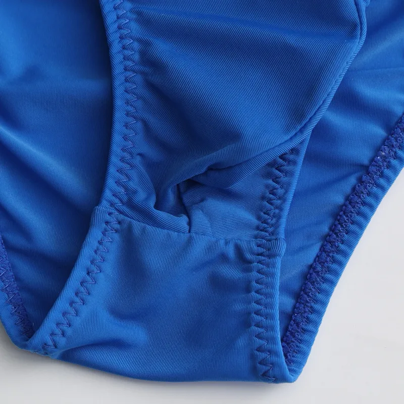 Men's Half-covered Butt Briefs Bulge Pouch Comfortable Underwear Gay Lingerie Sexy U Convex Belt Loop Low Waist Underwear — image 22