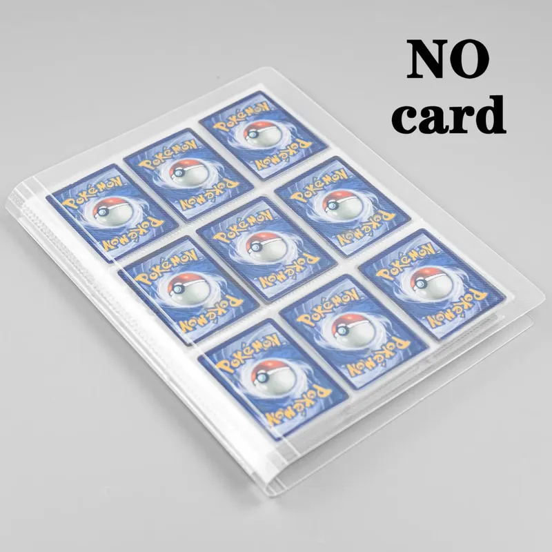 9 Pocket 540 Karten Sammelalbum Halter Binder Ordner Passend für Pokemon YuGiOh TCG Spiel Sport Fußball Anime Kartenaufbewahrung — image 8
