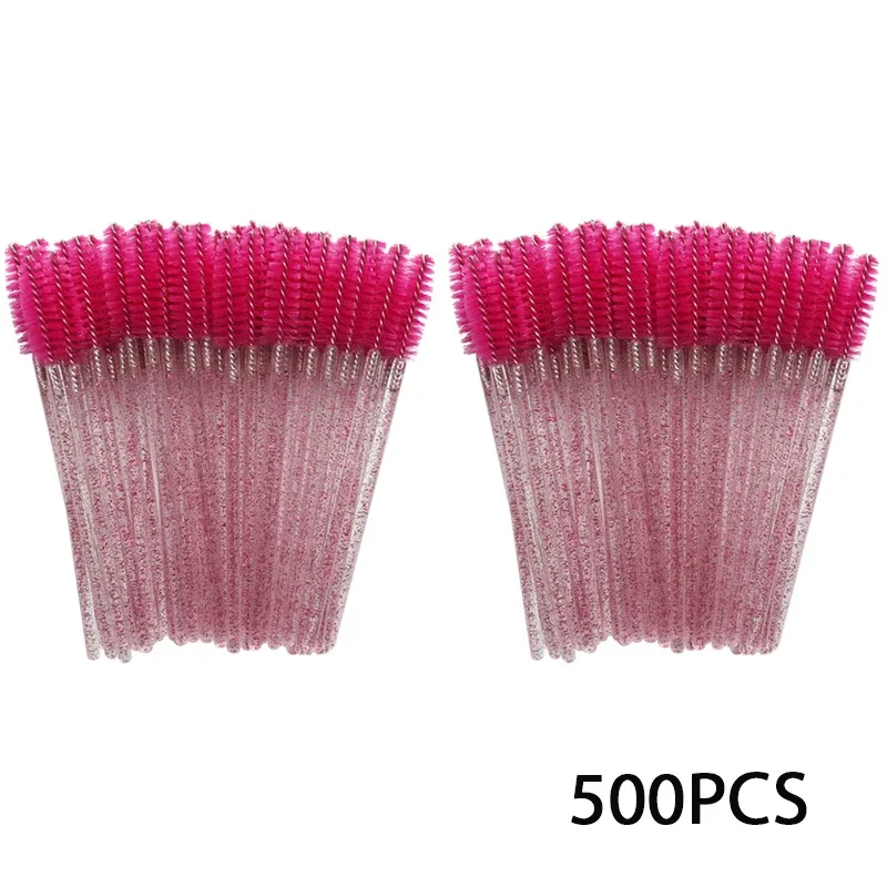 500Pcs Lash Brushes Eyelashes Extension Brush Kits Makeup Tool For EyelashMascara Wands Applicator Spoolers Tools Χονδρέμπορος — image 15