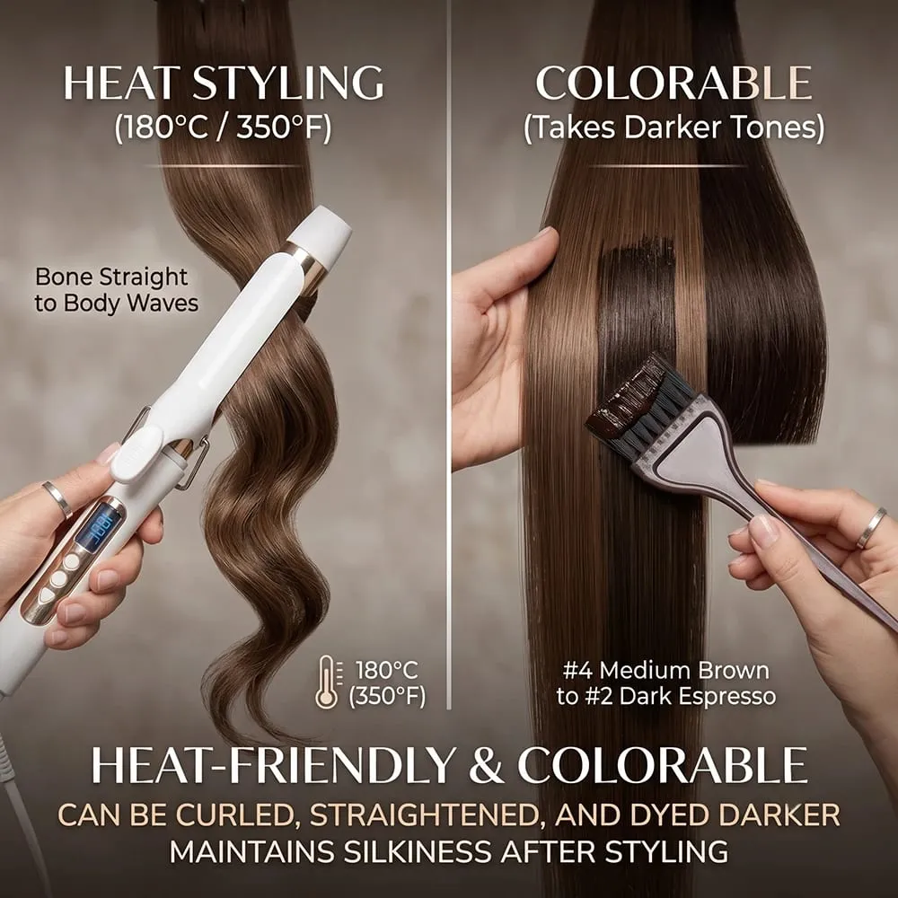 4A Medium Brown Tape In Hair Extensions 100% Human Hair Seamless Invisible 21Pcs/Pack 50g Remy Colored Straight Brazilian 22 24 Inch Pure Human Hair For Women — image 4