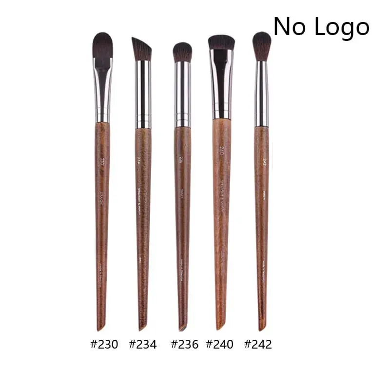 5 ชิ้น/เซ็ตไม้ธรรมชาติอายแชโดว์แปรงแต่งหน้า Eye Make Up แปรงคอนซีลเลอร์ Crease Smudge เครื่องสำอางค์ชุดเครื่องมือบาง liner — image 25