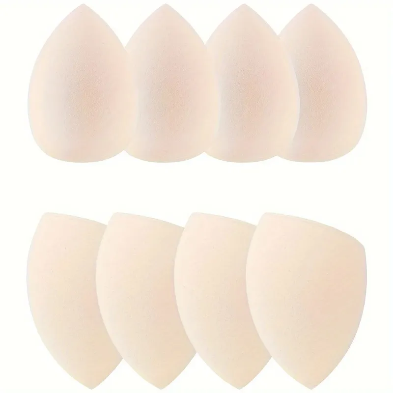 8ชิ้นความงามไข่แต่งหน้าฟองน้ำเครื่องปั่นความงามฟองน้ำมูลนิธิA Pplicatorแต่งหน้าพัฟแต่งหน้าเครื่องมือ — image 8