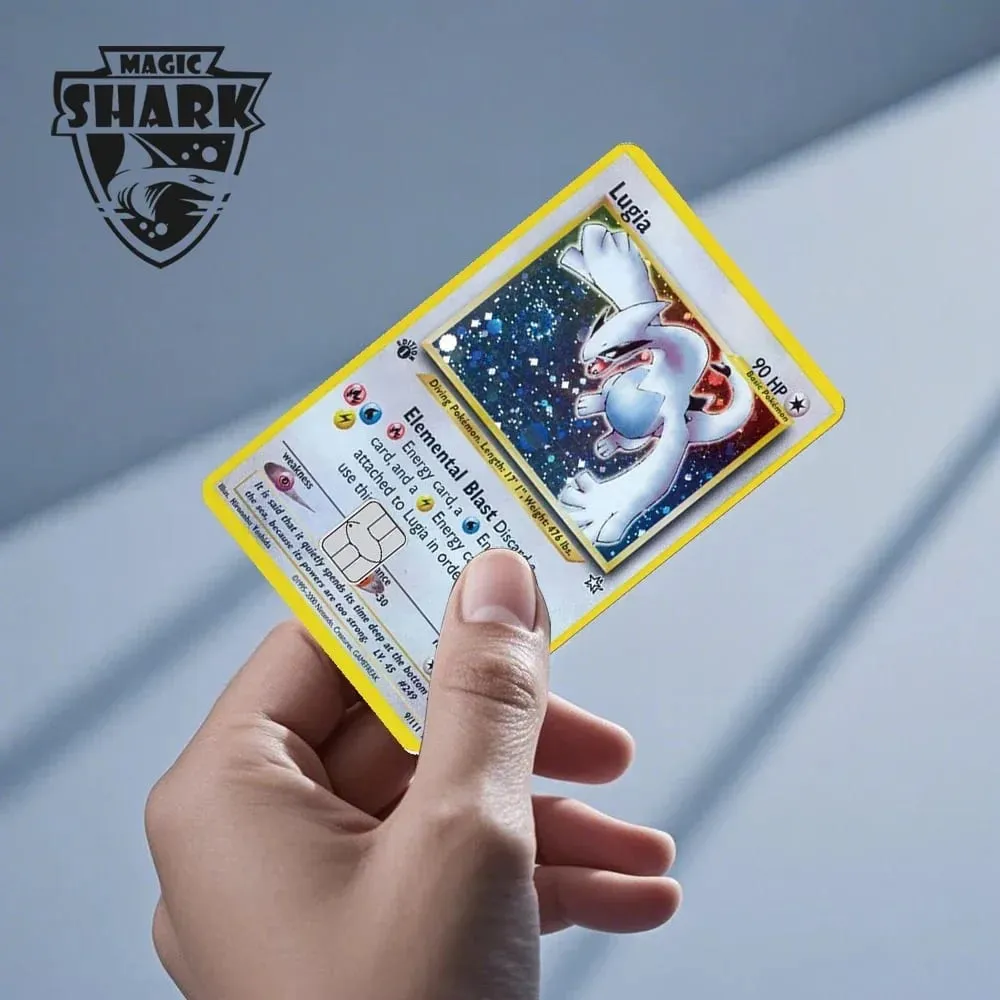 2025 New Pokemons Charizard Blastoise Bulbasaur Eevee Metwo Sticker Film Skin Cover for Credit Debit Card — image 5