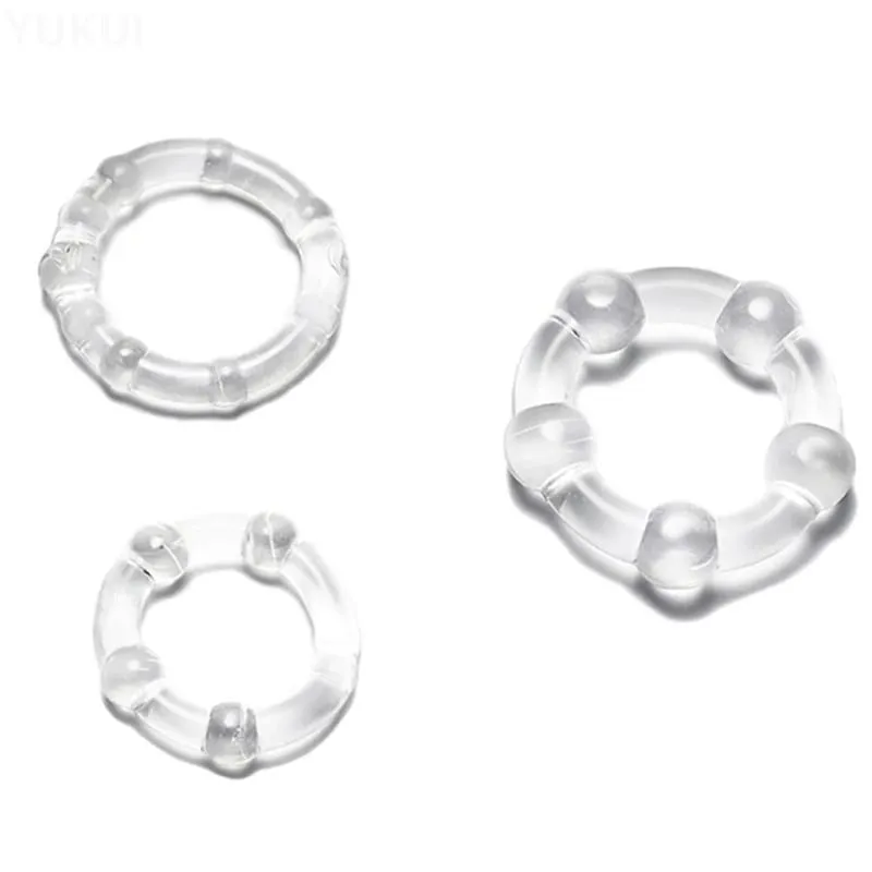 3 Pz/set Anello Del Rubinetto Eiaculazione di Ritardo Anello Del Pene Giocattoli Del Sesso Per Gli Uomini Cazzo Ingrandimento Del Silicone Forniture Per Adulti 18+ Erezione più forte — image 8