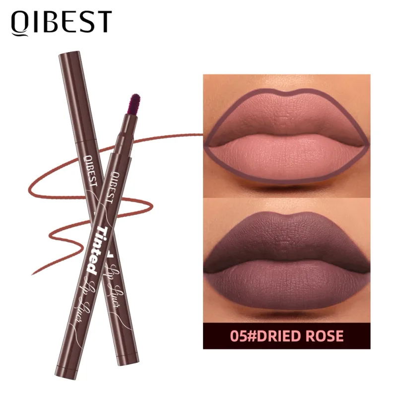 5 Farben Lippenstift Lipliner Nude Matte Lip Liner Pen Nicht trocknend Wasserdicht Plumping Outline The Lips Contour Makeup Beauty — image 9