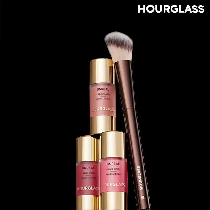 No. 15 Liquid Blush Brush Angled Contour Brush Loose Powder Brush Professional beauty tools — image 6