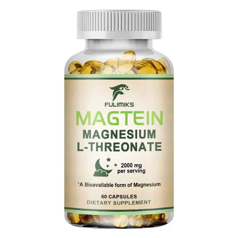 Magtein Magnesium L-Threonate doplněk klinicky studovaný na posílení mozku, hořčík, zlepšuje zaměření paměti a klidný spánek