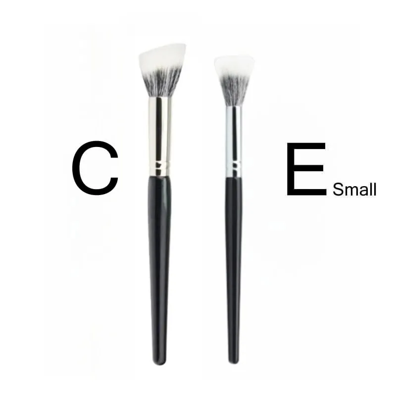 Stippling Highlight แปรงแต่งหน้า Blush ผมแพะ Multifunctional Beauty Foundation แปรงแต่งหน้าเครื่องมือ — image 26
