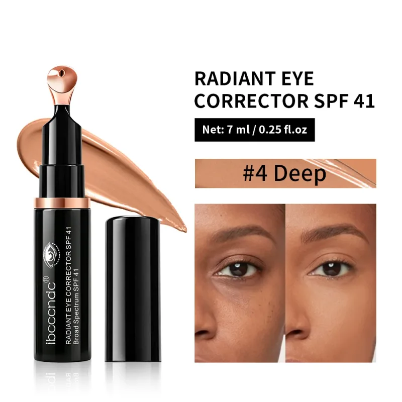 สี Correcting Eye คอนซีลเลอร์ SPF 41 Peptide Ceramide Anti-Aging Dark Circle Brightening ปั๊ม Cooling หัวนวด — image 10