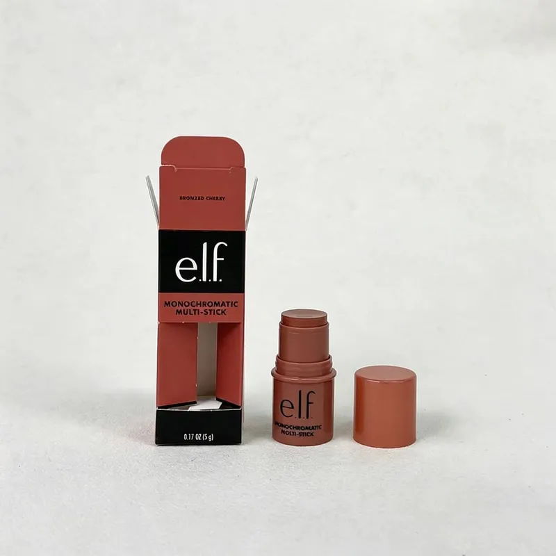 ELF Uniwersalny róż w sztyfcie „trzy w jednym” Wysoki połysk Contour Natural Nude Makeup Sztyft do makijażu ust i policzków — image 8