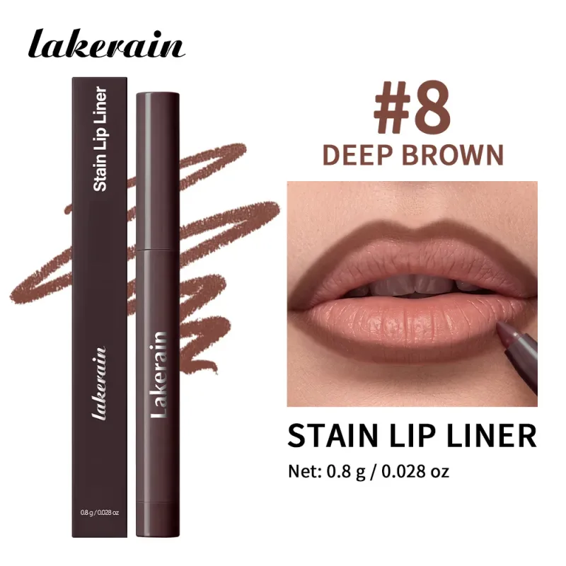 Pembaris Bibir Krim Tahan Lama Pakai Kalis Air Kalis peluh Tetapan pantas Warna Pigmen Kaya Tekstur Matte Licin Pelapik Bibir