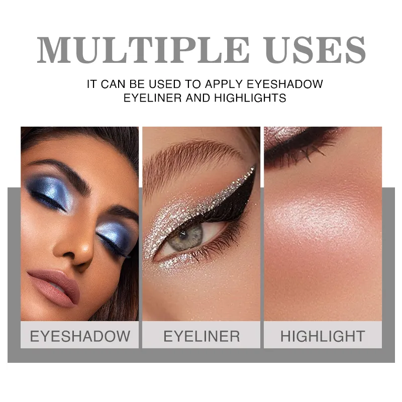 Sparkle Eyeshadow Stick Highlight Eye Pencil Shimmer Pearl Długotrwały wodoodporny, wielofunkcyjny makijaż oczu Beauty — image 5