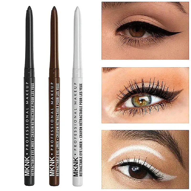 Crayon Eyeliner Gel noir imperméable, 8 couleurs, résistant aux taches, longue durée, maquillage pour les yeux adapté aux débutants, stylo à haute teneur en pigments — image 3