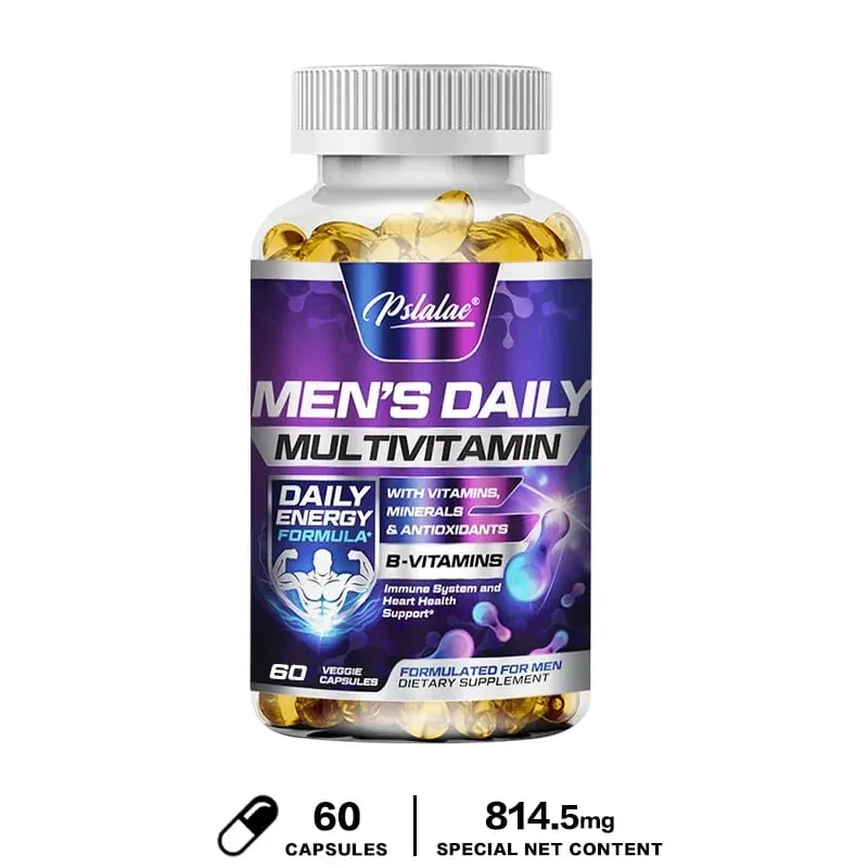 Men's Multivitamin Supplement - Supports Men's Multivitamin with Vitamins A C D E & B12 Zinc Calcium Magnesium and More — image 8
