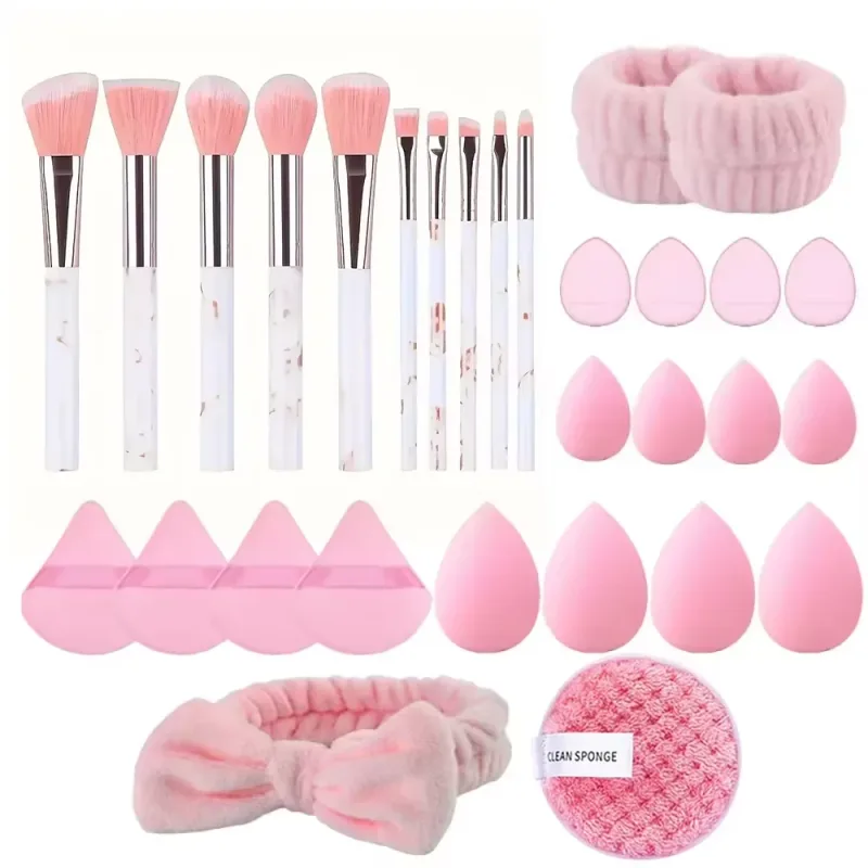 Make-up-Pinsel-Set, hochwertige synthetische Kabuki-Pinsel, Foundation, Concealer, Puder, Rouge, Blending, Gesicht, Lidschatten, Kosmetikpinsel, S — image 27