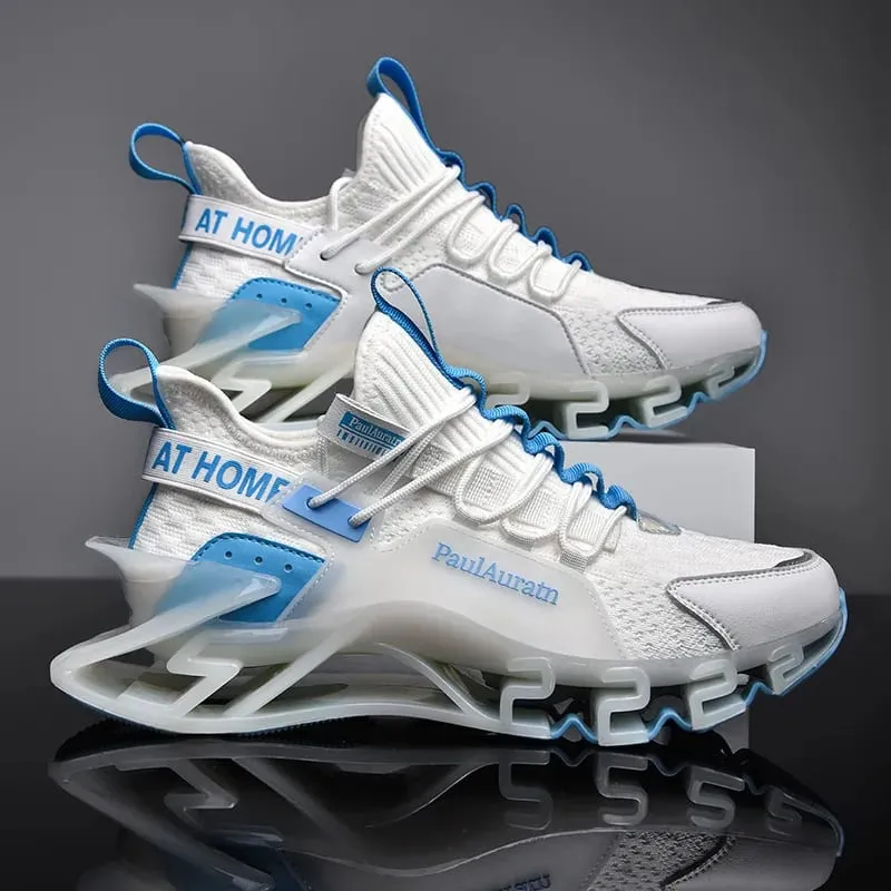 Spring Men Sneakers Breathable Casual Shoes High Quality Antiskid Damping Sports Shoes Outdoor Comfortable Mesh Shoes Zapatillas — image 2