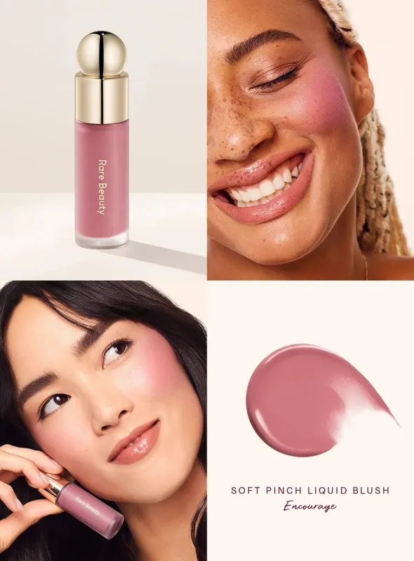 Rare Beauty Soft Pinch Liquid Blush Silky and Glides On Smoothly Long Lasting Plump Makeup Hope Love Virtue Happy Wonder Worth — image 5