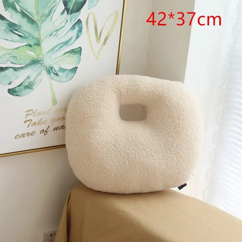 New Nordic Ball Solid Color Cushion Stuffed Flower Plush Pillow for Sofa Waist Office Cushion Kid Toy Gifts Home Decoration — image 17