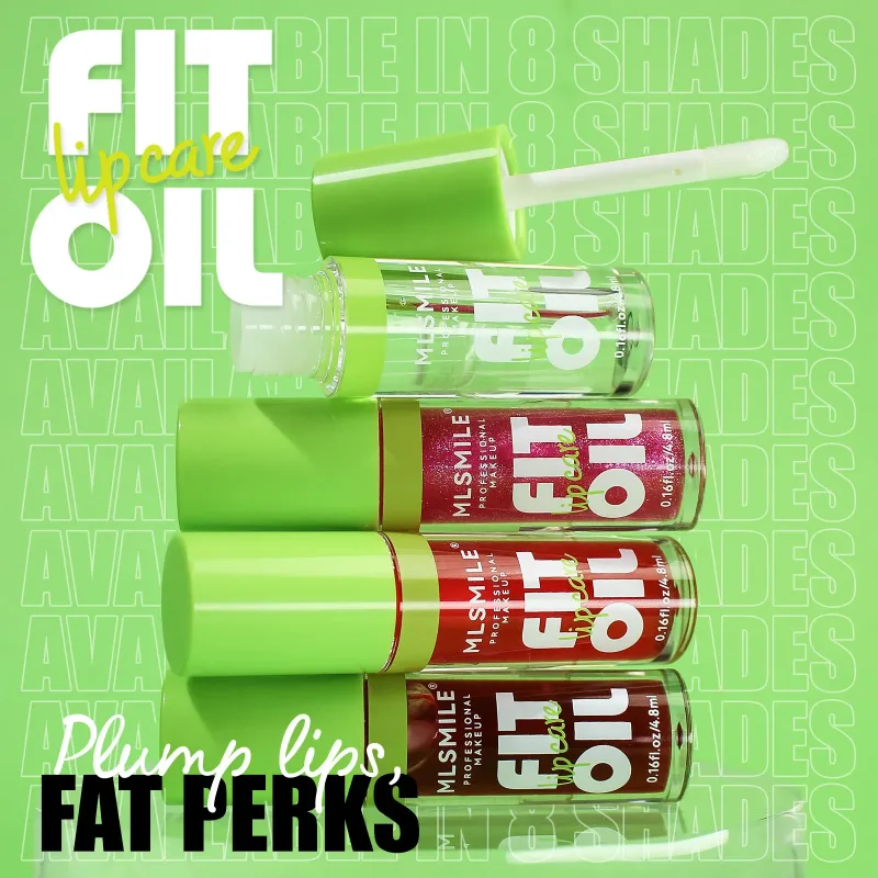 Glossy Lip Care Oil 8 Available Shades Hydrate And Soften Lips Create Plump Dewy Lip Look Comfortable All‑day Wearing — image 6