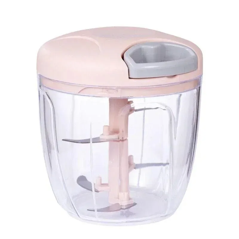 Nuovo Frantoio Verdura Cipolla Taglierina Da Cucina Accessori Da Cucina 500/900ML Manuale Tritacarne Aglio Chopper Ruotare GarlicPress — image 15