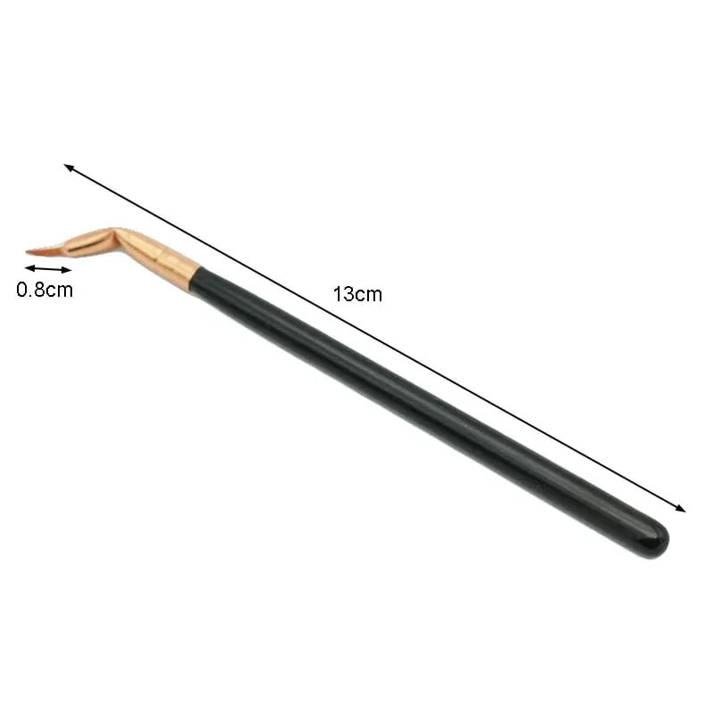 1Pc Bent Liner Makeup Brushes Precision Angled Eyeliner Brush Eyeshadow Eye Brow Tool Detalye Eye Liner Precision Cosmetic Tools
