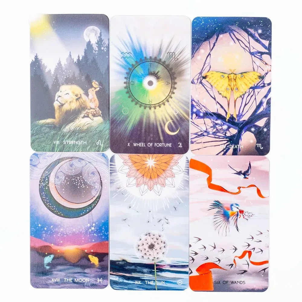 Mesahi Tarot 3rd Edition 79 การ์ดBouchette Designรุ่นภาษาอังกฤษครอบครัวและเพื่อนDivination Boardเกมสำหรับงานปาร์ตี้ — image 5