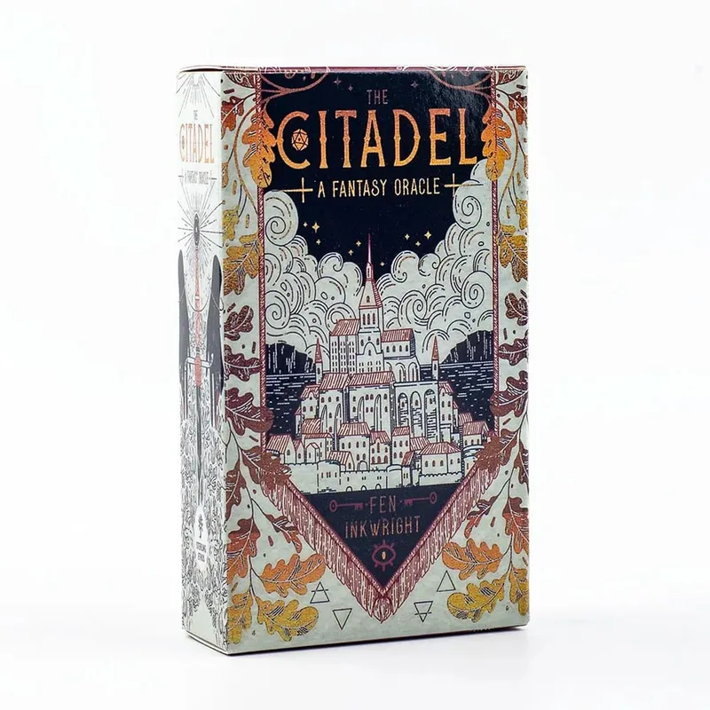 The Citadel A Fantasy Oracle - ไพ่ทาโรต์ 60 ใบได้รับอิทธิพลอย่างลึกซึ้งจากวรรณกรรมแฟนตาซีและเกมบนโต๊ะองค์ประกอบที่มีมนต์ขลัง — image 1