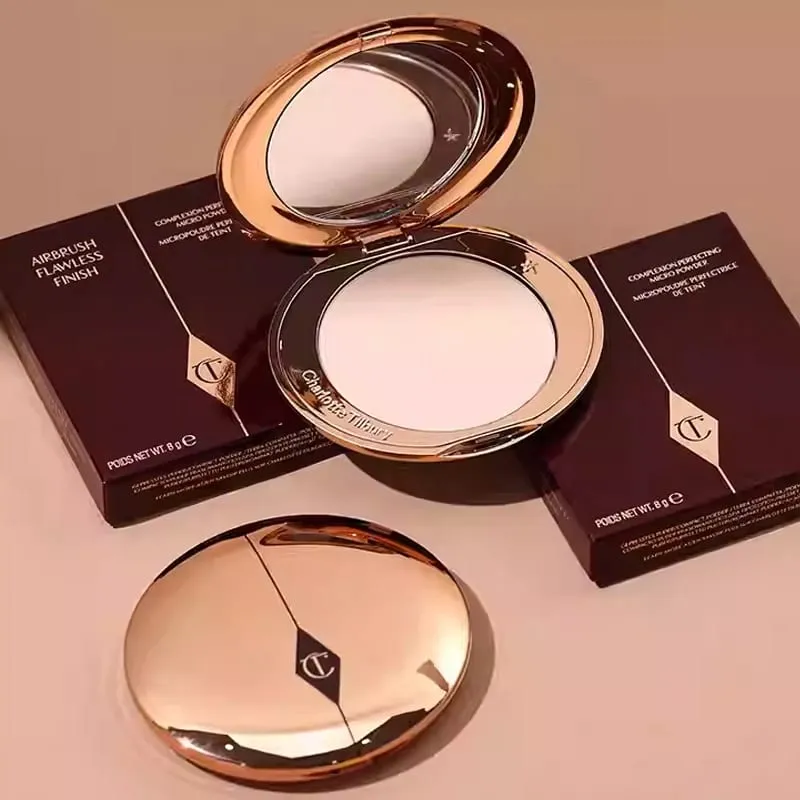 Charlotte Tilbury CT Two-color Heart-shaped Blusher Naturally High-gloss Liquid Powder Set Brightening Pearlescent Glow Powder — image 4