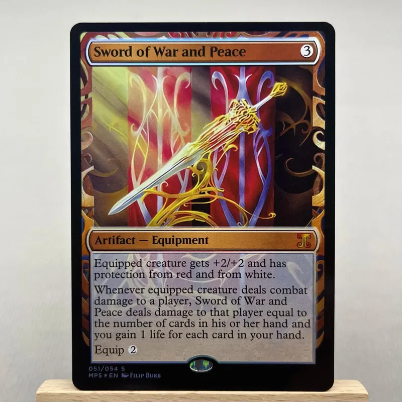 MPS FOIL2-01 Tarjetas TCG para Home Play Proxy Sol Ring Mana Crypt Mox Opal the Mana Vault Chrome Mox Sword of — image 38