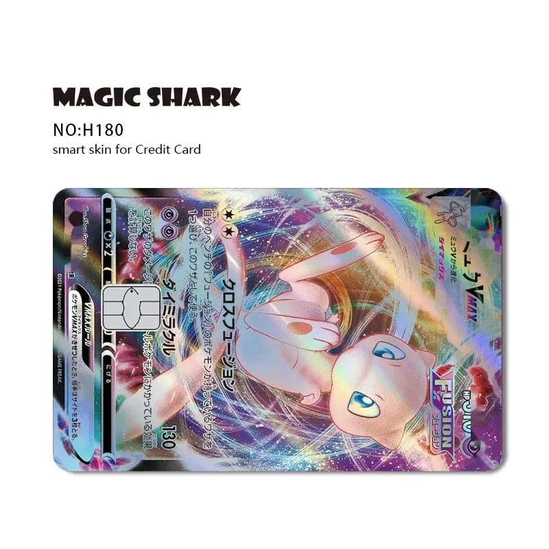 Charizard Gyarados Venusaur Blastoise Mewtwo Squirtle Snorlax Holographic Laser Credit Debit Card Film Skin Sticker — image 14