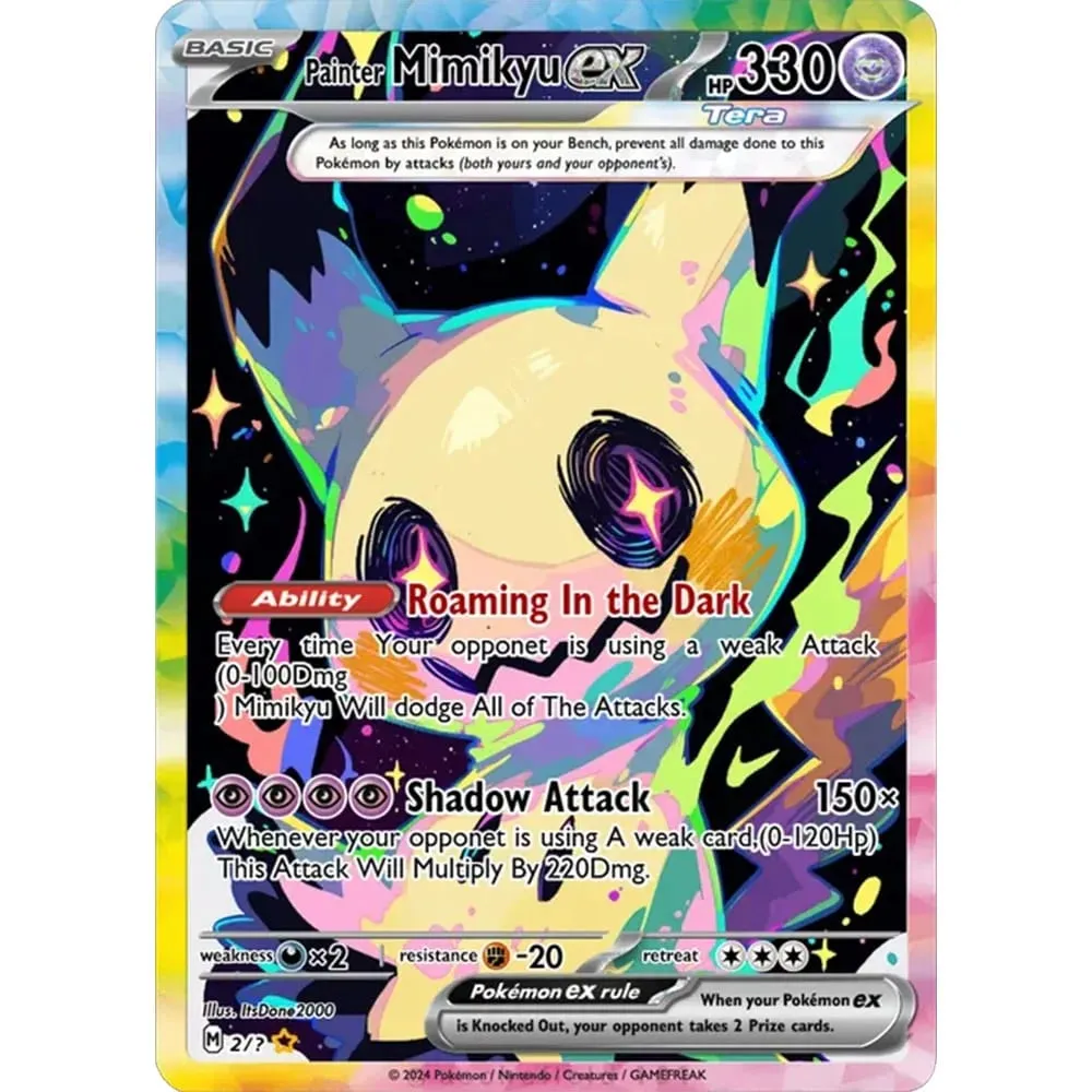 TCG-Sammelkarten Mimiku DIY Hochwertige, selbstgemachte Einzelkarte, klassisches Spiel, Anime-Karte, Geschenkspielzeug — image 5