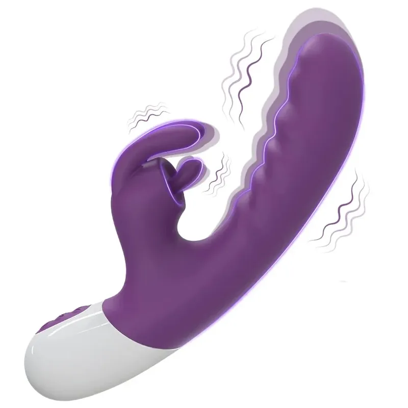 Vibratore del coniglio per le donne Vibratore del punto G della vagina Stimolatore del clitoride Masturbazione femminile Articoli per adulti Giocattolo del sesso per le donne — image 17