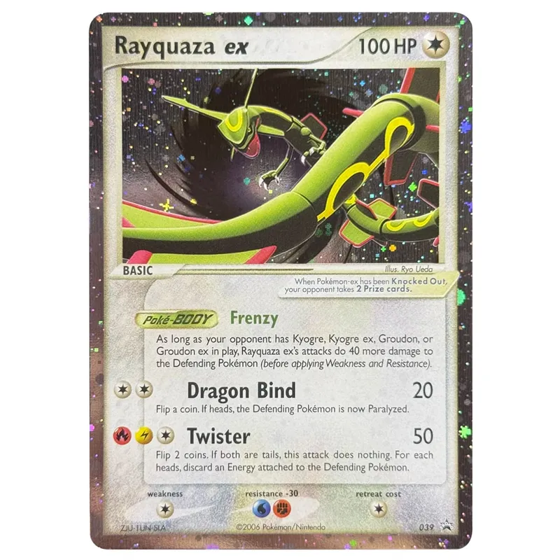 Proxy การ์ด Nintendo Black Star โปรโมชั่น Articuno Kyogre Moltres Rayquaza Zapdos Groudon ใหม่ Holographic PKM Proxy ของเล่น — image 14