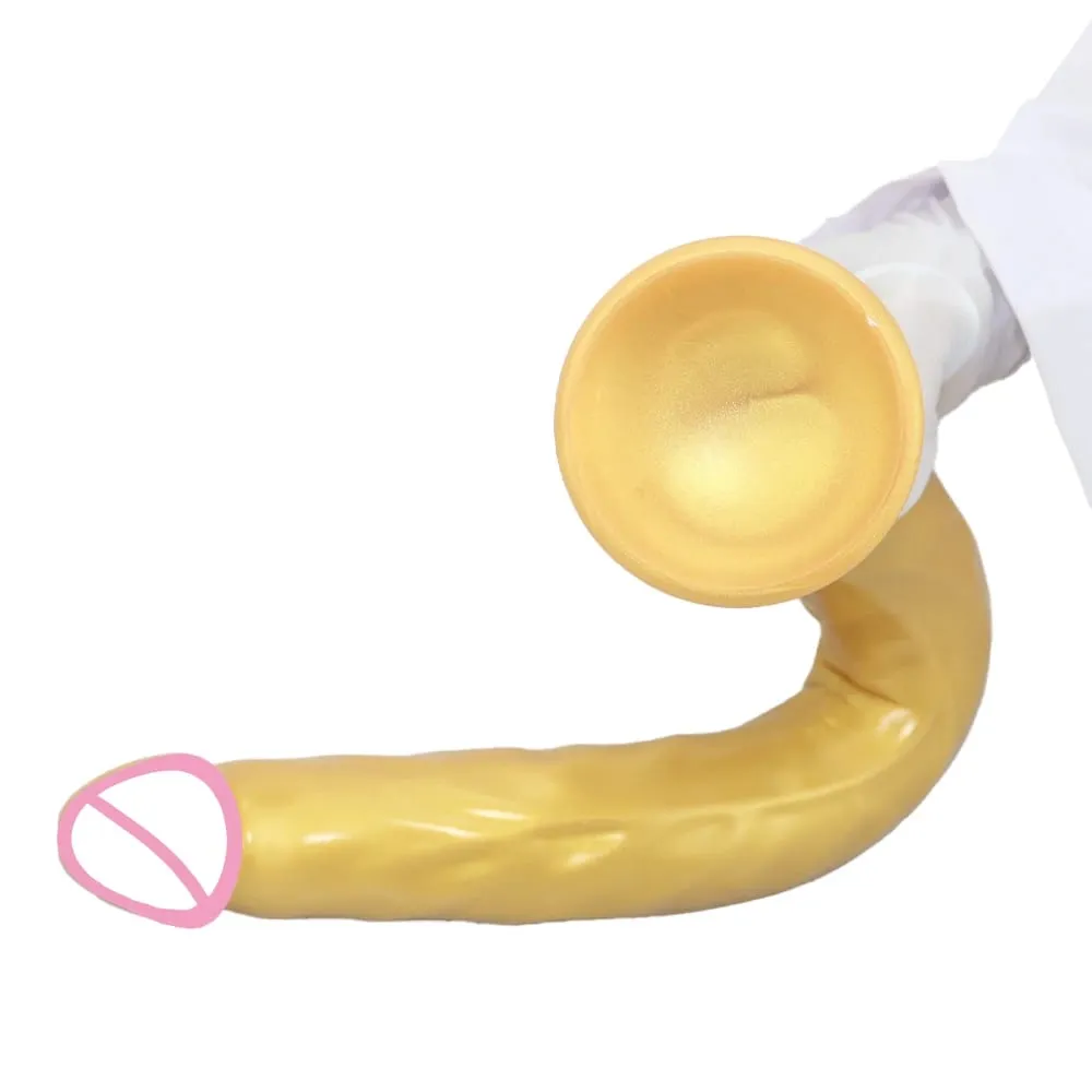 Extra dlouhý anální kolík Realistické dildo Silikonový stimulátor bodu G Vaginální masturbátor Sexuální hračky pro dospělé Pro ženy Muži Gay — image 5