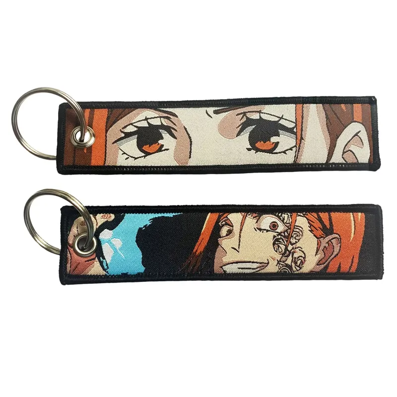 Embroidery Cool Eagle Beak Keychain Lanyard Anime Manga Series Badge Holder USB Pendant Portable Key Lanyard Accessories — image 32