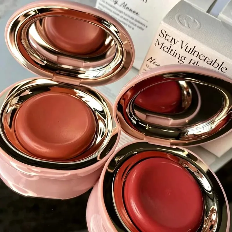 Set Solekan Rare Beauty Serlahkan Cecair Ia Kekal Lembap dan Tidak Mengeringkan Blush Cream Blush Cair Alam Lembap Berkilau — image 6