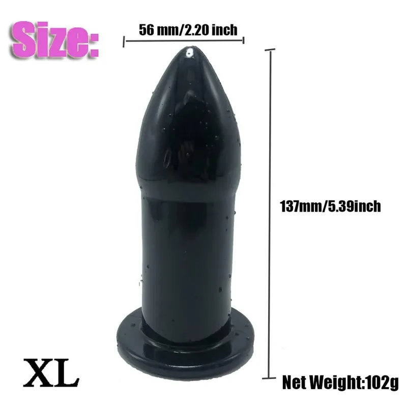 Juego de 5 unidades de tapón Anal con forma de bala, Kit de entrenamiento con tapón Anal, dilatador, entrenamiento progresivo, juguete sexual para adultos para mujeres, hombres y parejas — image 11