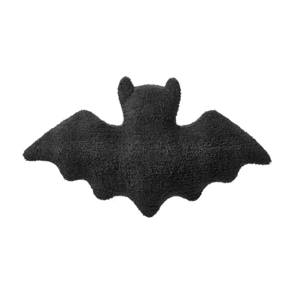 Anyaga denevér párna fekete fehér barna puha szövet denevér modellező párna Halloween téma gótikus denevér Halloween dekoráció