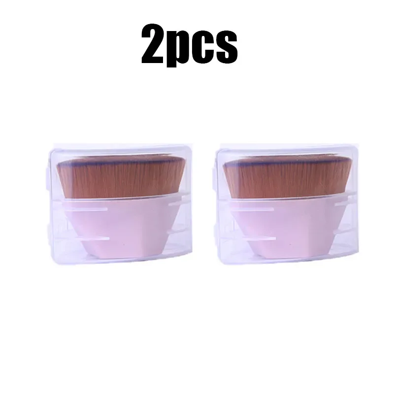 1/2/3/4pcs Berus Solekan Bedak Kecantikan Berus Pemerah Muka Berus Mudah Alih Profesional Kosmetik Solekan Alas Lembut — image 21