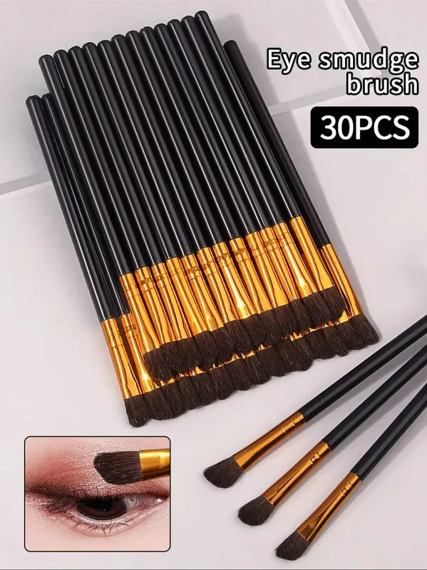 30PCS Professionelle Make-Up Pinsel Kit Concealer Pinsel Lidschatten Weiche Borsten Shader Pinsel Gesichts Kosmetik Schönheit Make-Up-Tools