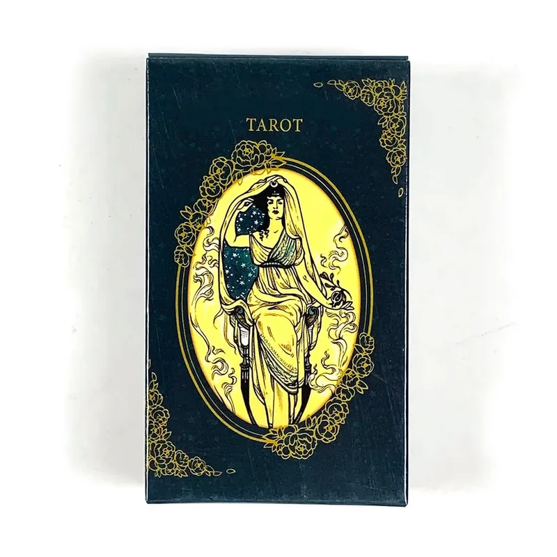 Mga Tarot Card Deck English Versions Prediction Divination Oracle Board Paglalaro ng Mga Card Game Para sa Party,Camping Game Pocket Cards