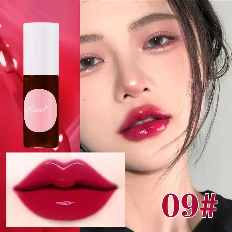 10 Color Lip Tint Stain Cheek Tint Moisturizing Liquid Lipstick Long-lasting Waterproof High Pigment Lipgloss Rouge Water Makeup — image 11