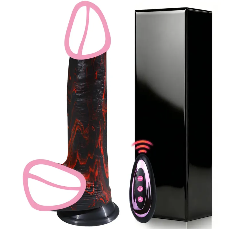 Πολυτελές πεδίο Ρεαλιστικό Dildo Τηλεσκοπικό Δονούμενο Περιστρεφόμενο Δονητή Μεγάλου Πέους Πρωκτικό Βύσμα Ντικ Παιχνίδια σεξ για γυναίκες