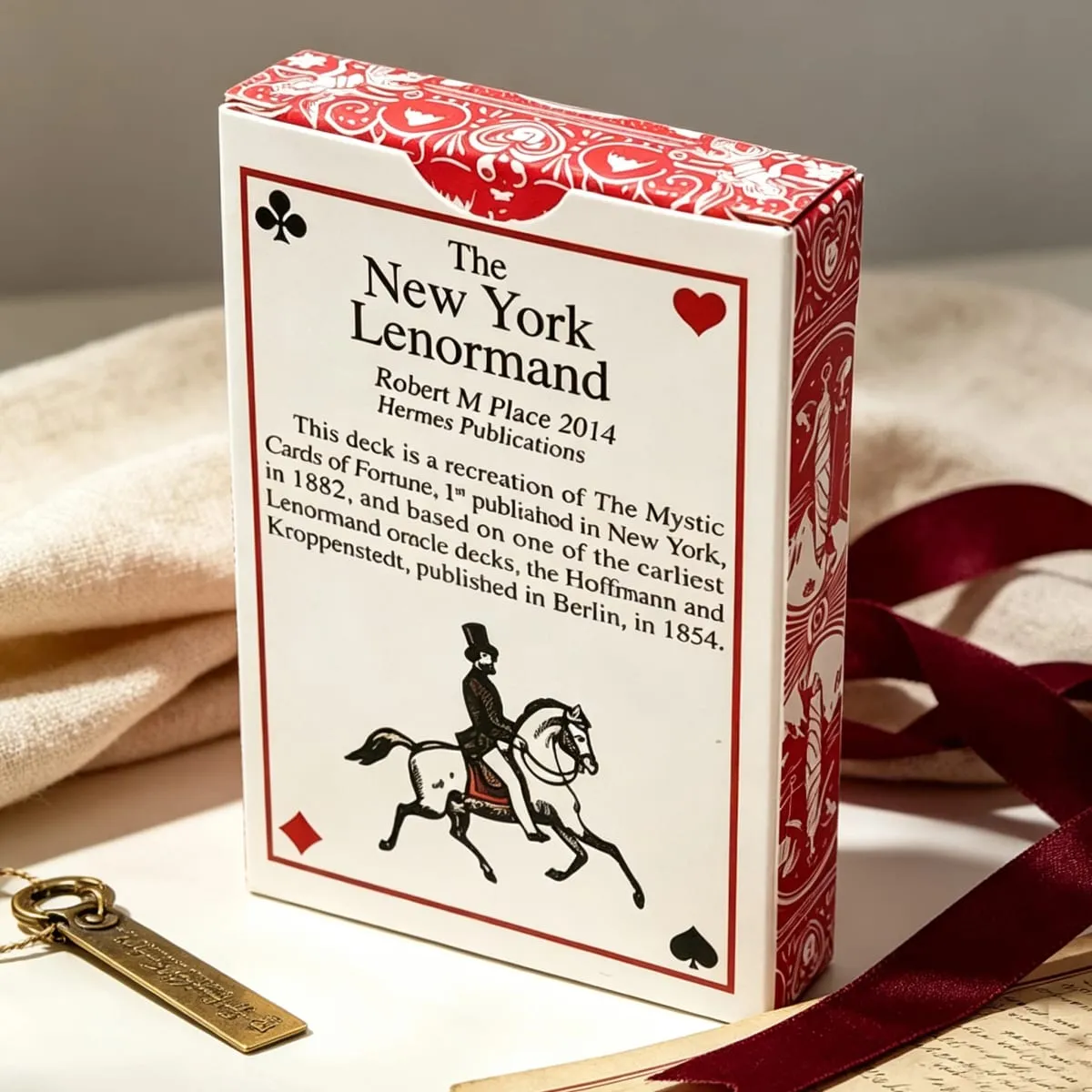 Das New Yorker Lenormand-Deck – Historisches Wahrsagekarten-Deck mit 36 Karten im Vintage-Stil, 9 x 6 cm, Doppelprägung — image 2