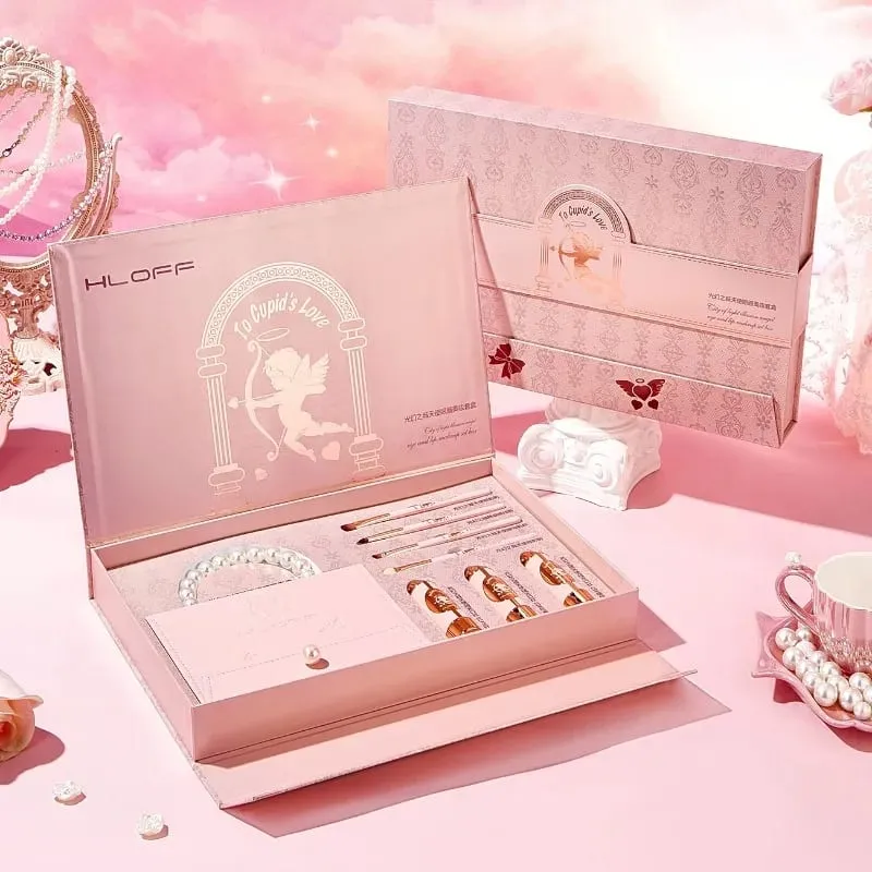 Set Hadiah Solek – Palet Pembayang Mata & Gincu Kit Kecantikan Wajah Penuh Hadiah Hari Valentine yang Sempurna untuk Teman Wanita & Isteri — image 2