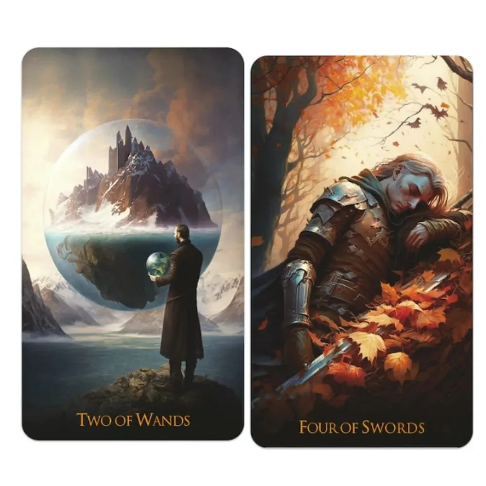 12*7cm Weird World Tarot 78 Cards Tarot Deck | Indy Tarot — image 6