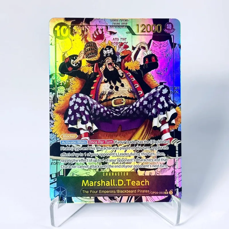 OP09 One Piece Emperors in the New World Deck organisé Luffy Shanks Roger Buggy Zoro Dragon Foil Cartes proxy texturées Anglais — image 5