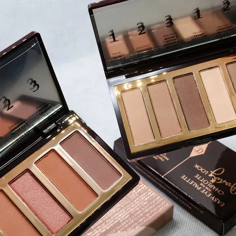 Charlotte Tilbury – disque d'ombre à paupières, 6 couleurs, finition mate, série de couleurs nues, cosmétiques de beauté pour les yeux, marque de luxe, 8.2g — image 5