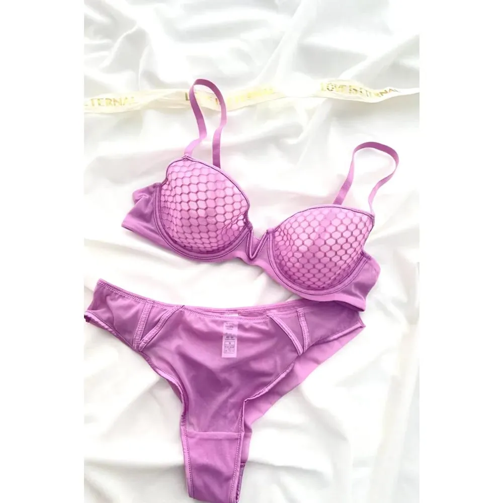 Halv kop minimizer bh til kvinder sommer ultra tynd blød bøjle push-up fransk dyb v-hals plus størrelse brystholder 34-44 B-C CUP — image 2