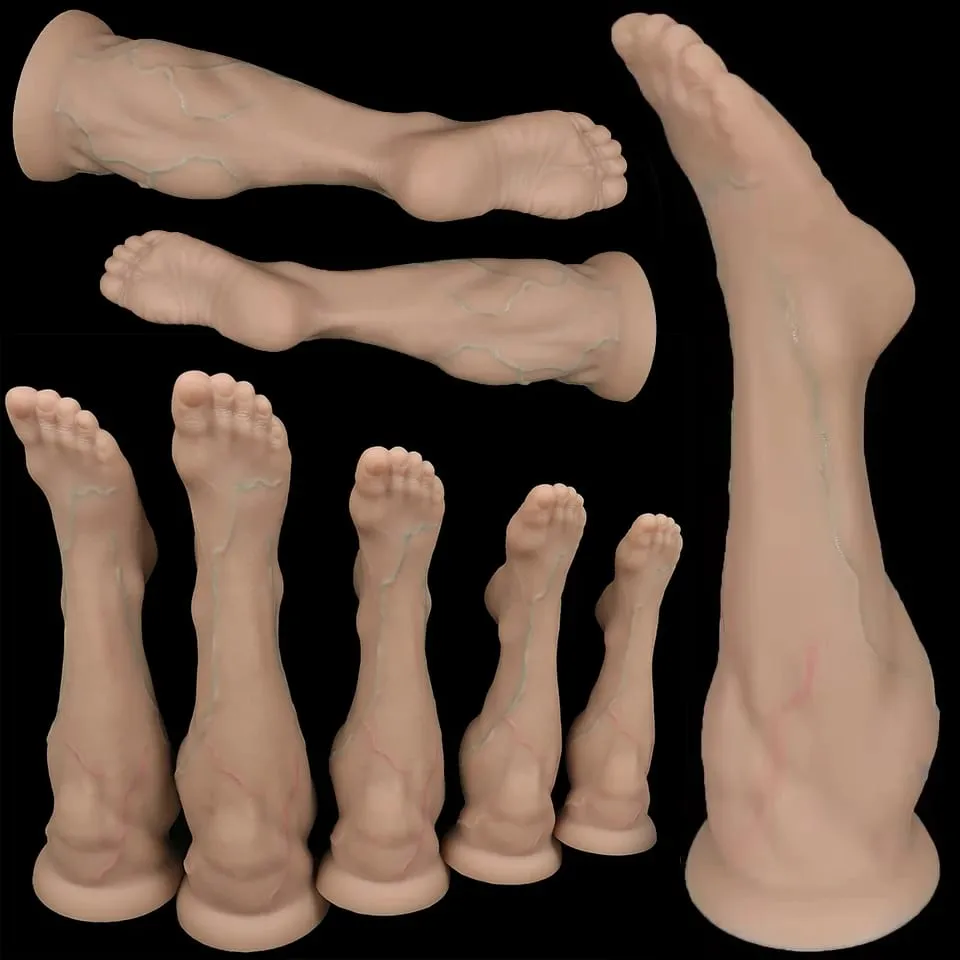 Enorme piede in silicone Butt plug gamba spessa dildo grande spina anale espansore anale masturbatore ano dilatatore giocattoli del sesso giocattolo per adulti negozio del sesso — image 1